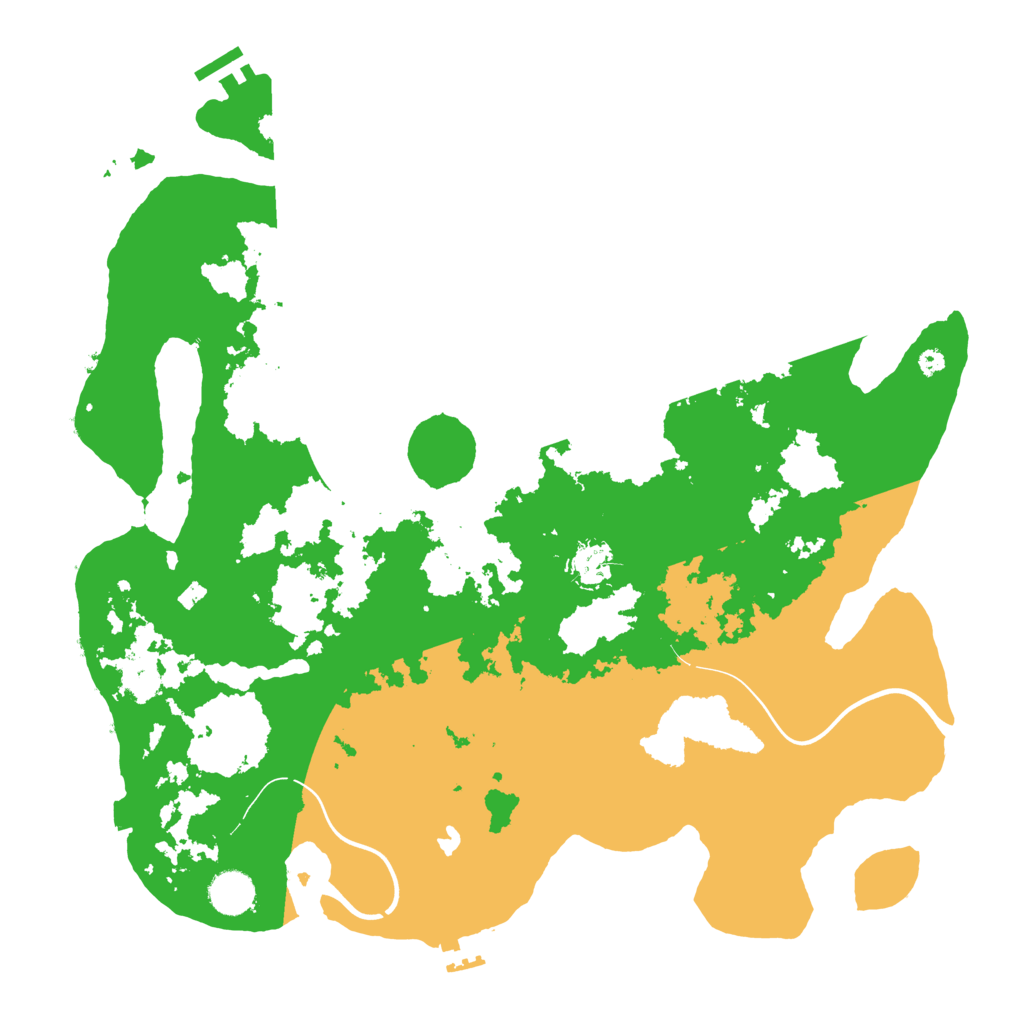 Biome Rust Map: Procedural Map, Size: 4000, Seed: 504597316