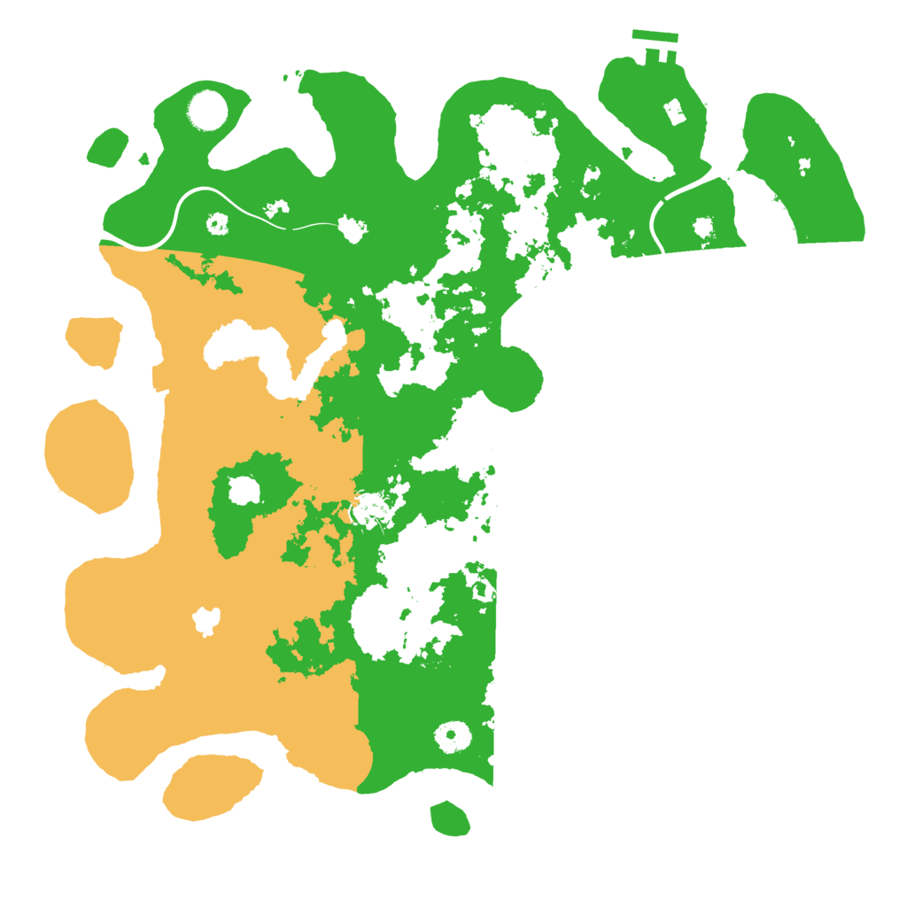 Biome Rust Map: Procedural Map, Size: 4000, Seed: 368682715