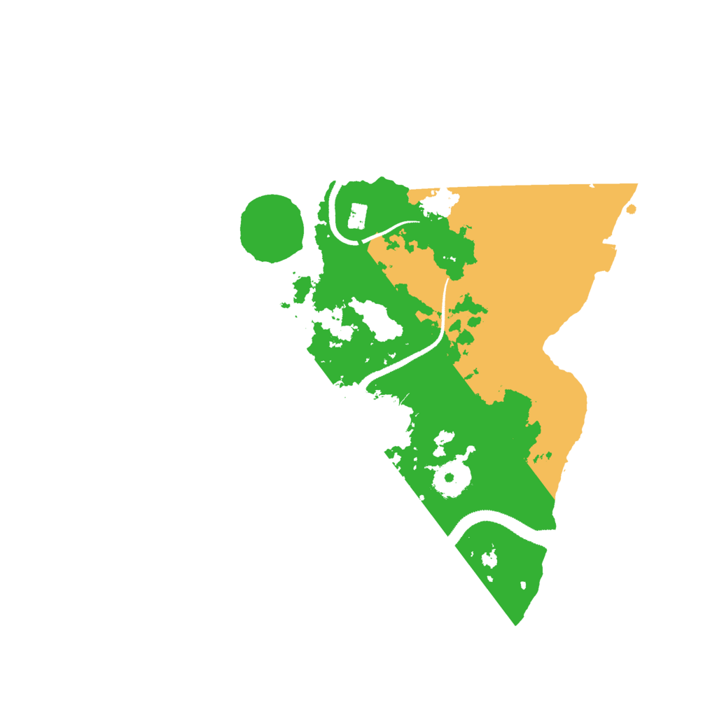 Biome Rust Map: Procedural Map, Size: 3000, Seed: 85881