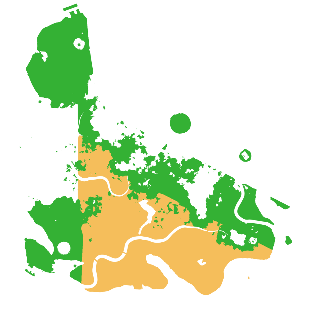 Biome Rust Map: Procedural Map, Size: 4250, Seed: 181207495