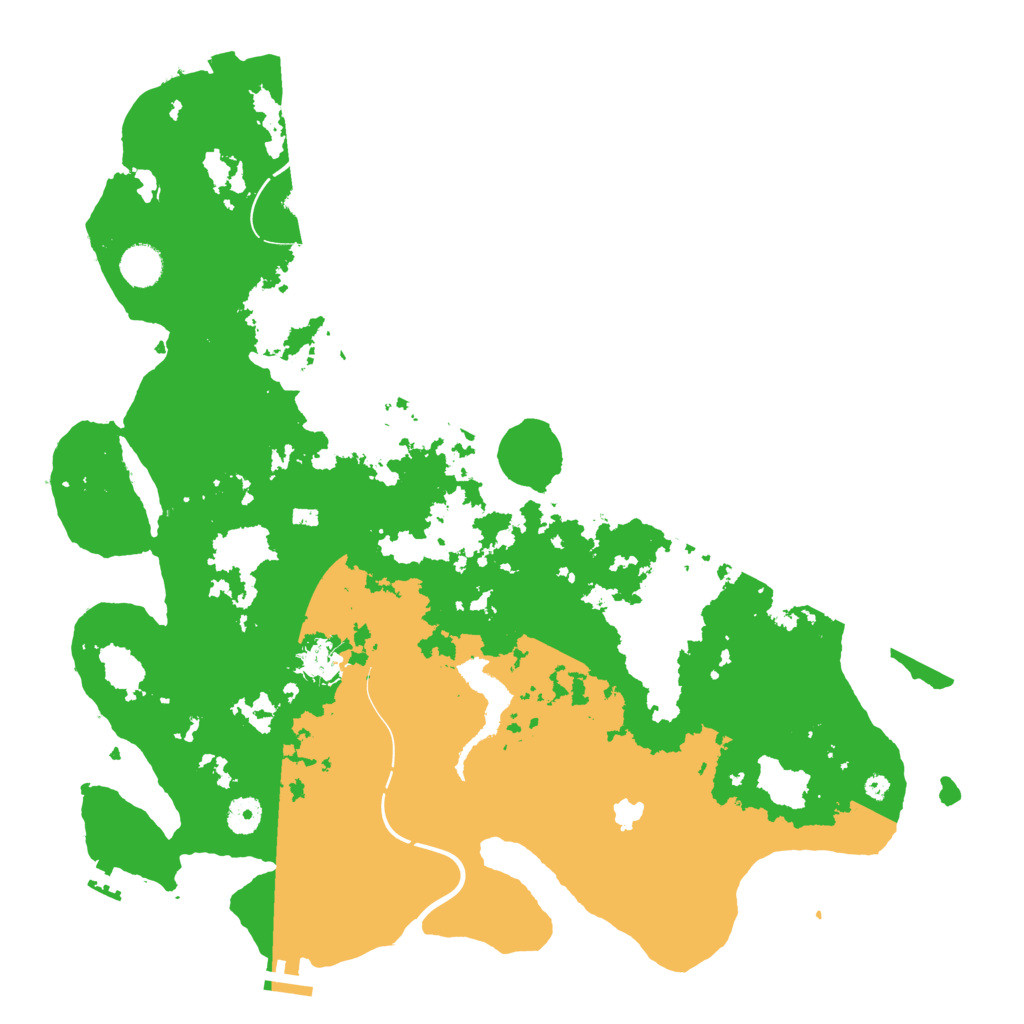 Biome Rust Map: Procedural Map, Size: 4250, Seed: 181207495