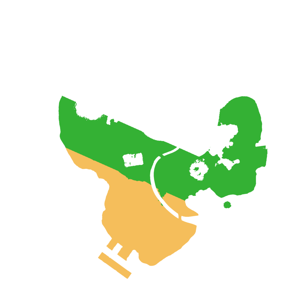 Biome Rust Map: Procedural Map, Size: 1700, Seed: 488198584