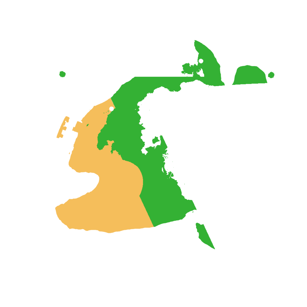 Biome Rust Map: Procedural Map, Size: 2000, Seed: 681984856