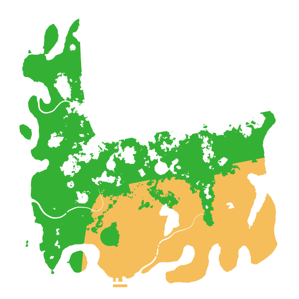 Biome Rust Map: Procedural Map, Size: 4250, Seed: 32547
