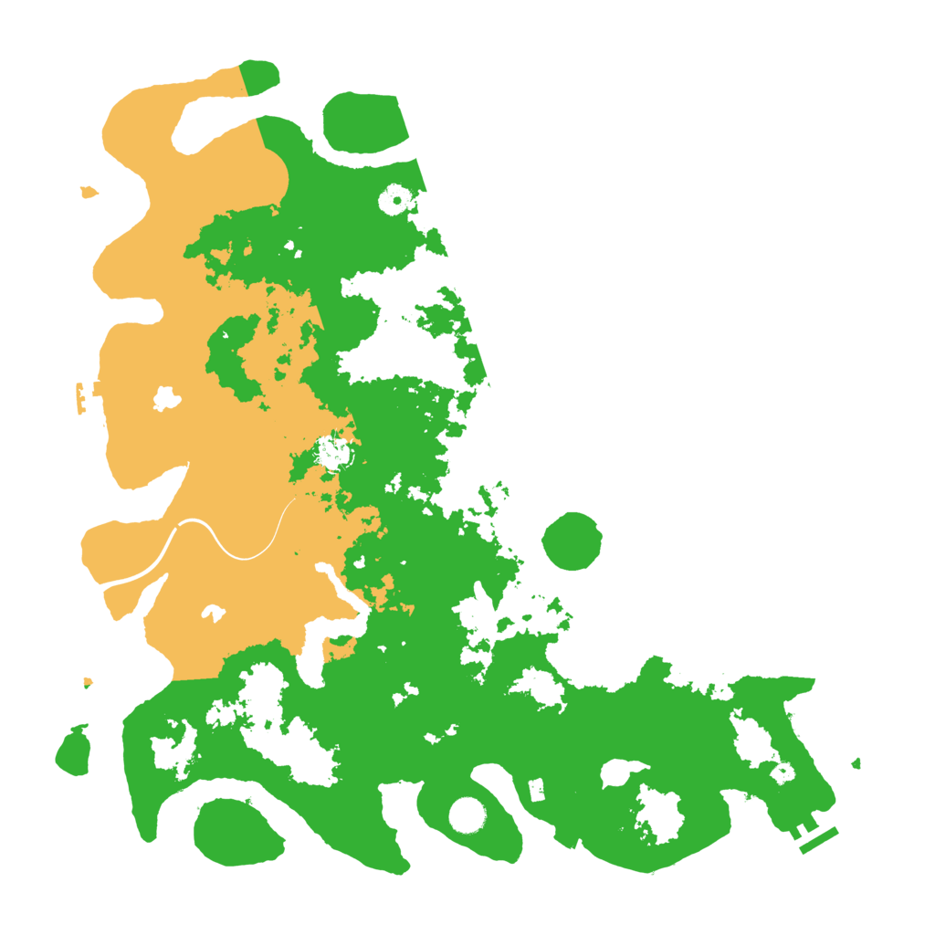 Biome Rust Map: Procedural Map, Size: 4500, Seed: 759874640