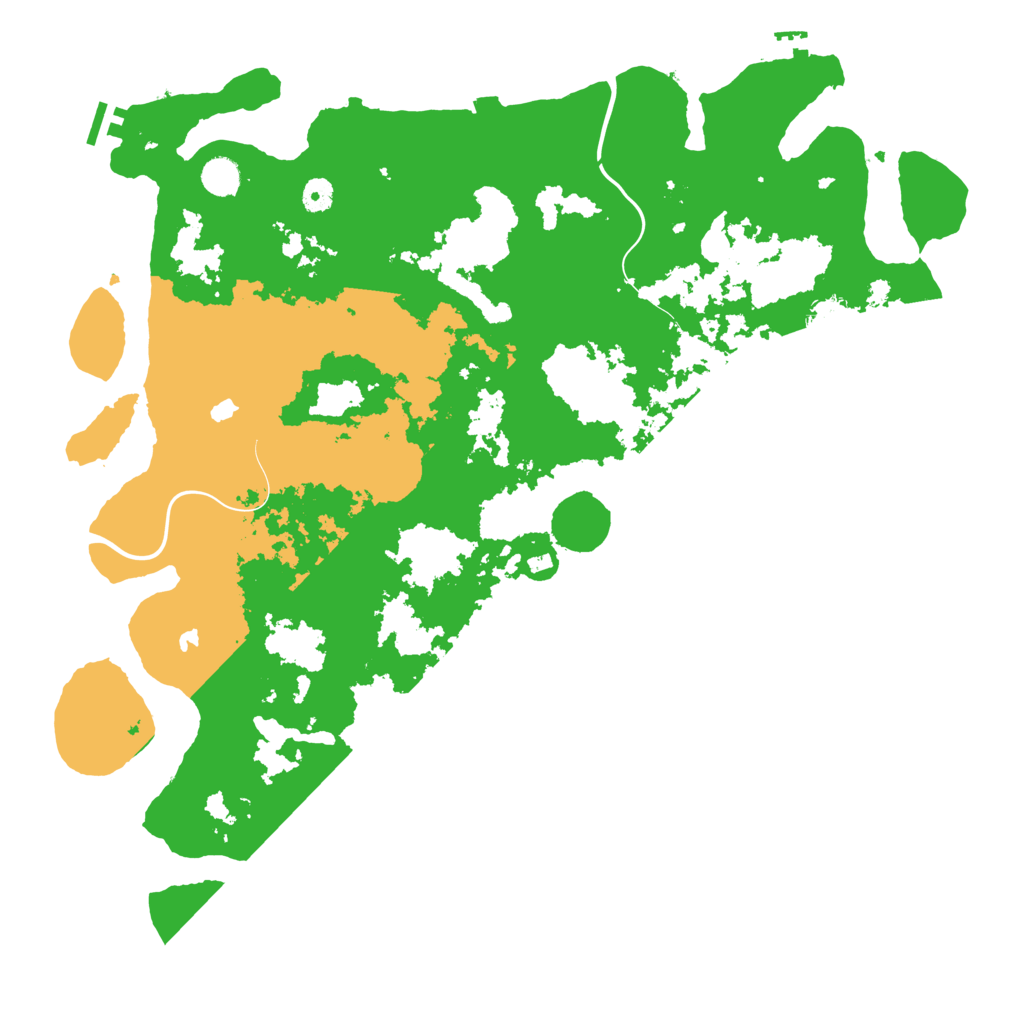 Biome Rust Map: Procedural Map, Size: 4700, Seed: 1576249972