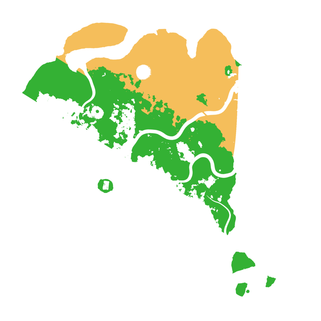 Biome Rust Map: Procedural Map, Size: 3850, Seed: 68345094