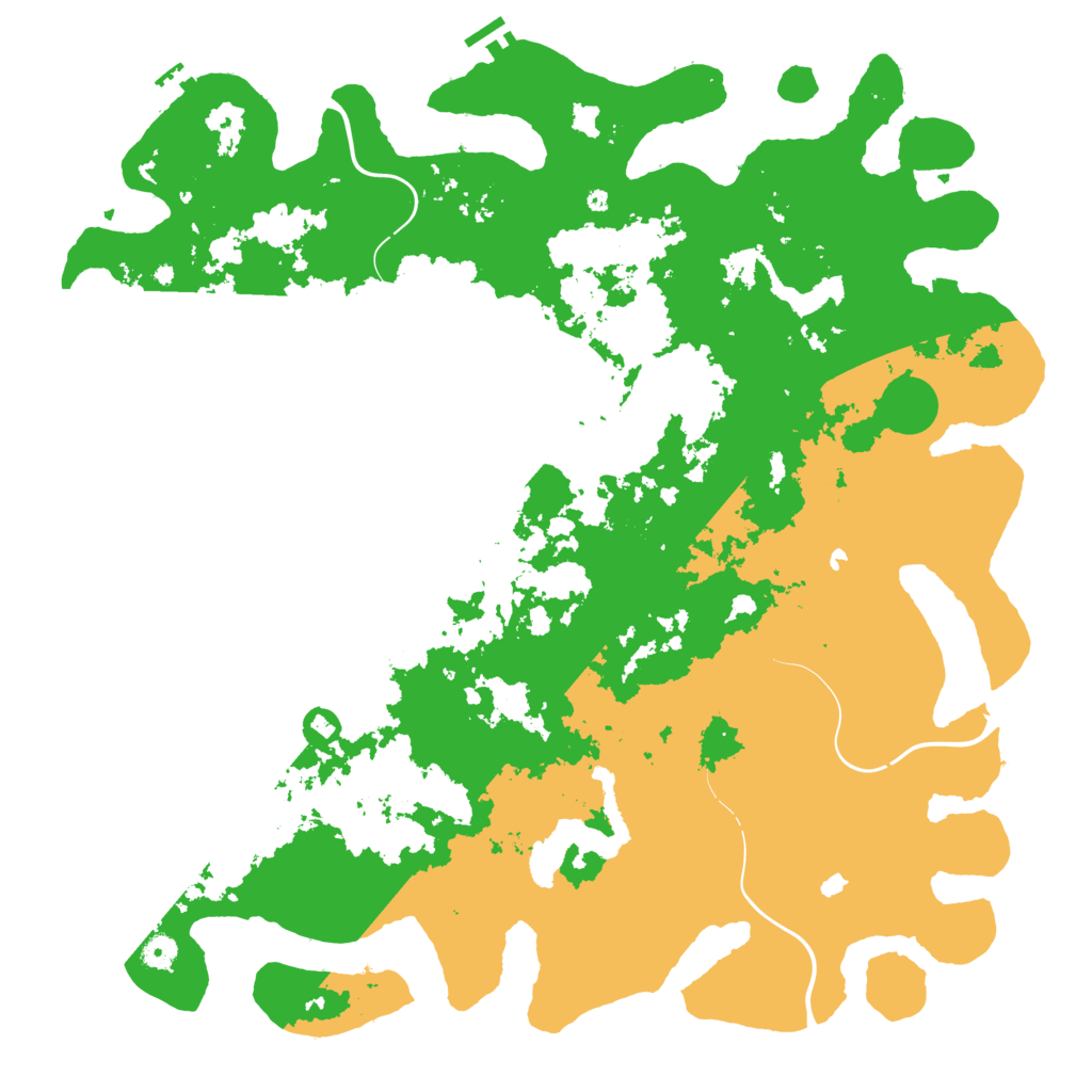 Biome Rust Map: Procedural Map, Size: 5000, Seed: 139553034