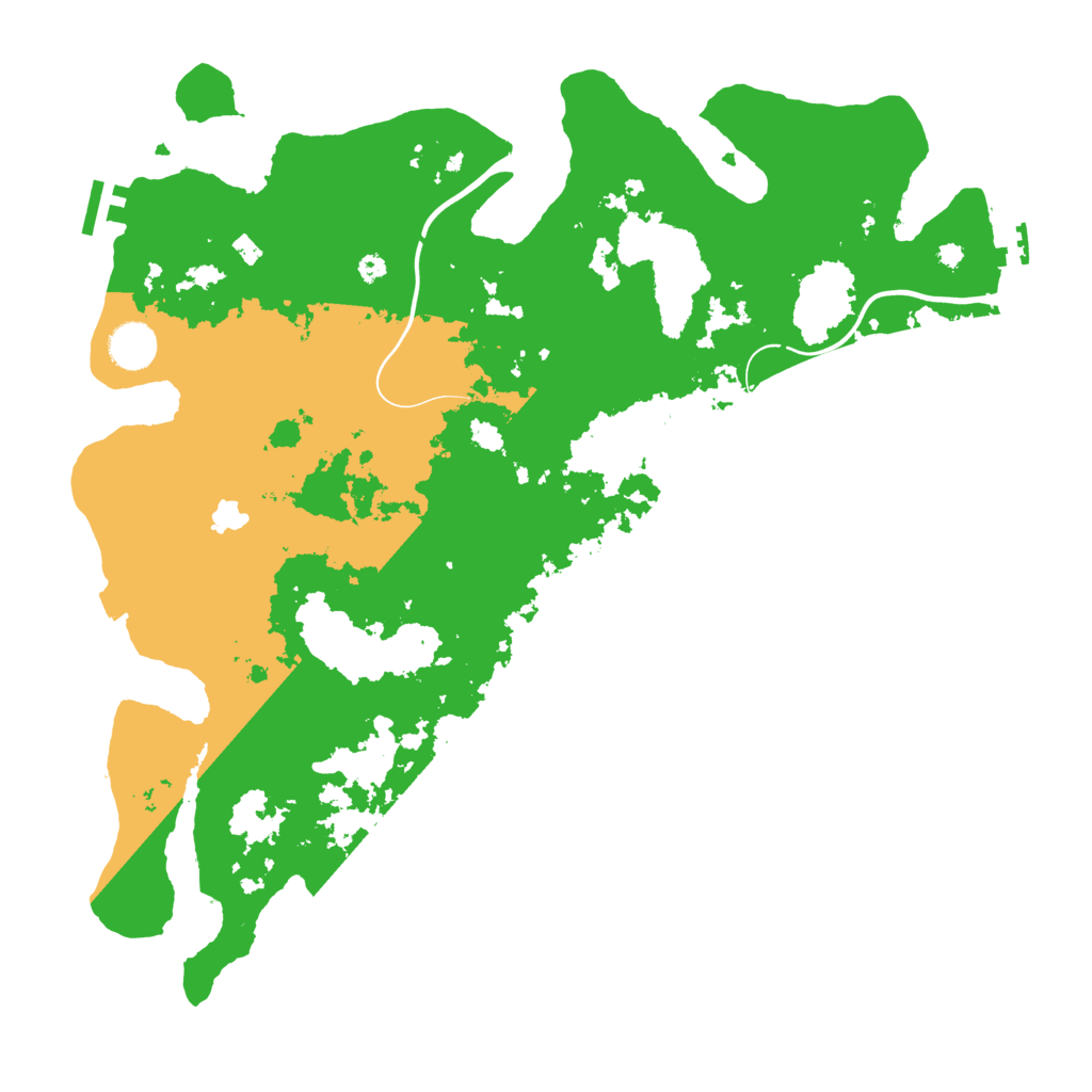 Biome Rust Map: Procedural Map, Size: 4000, Seed: 702987582