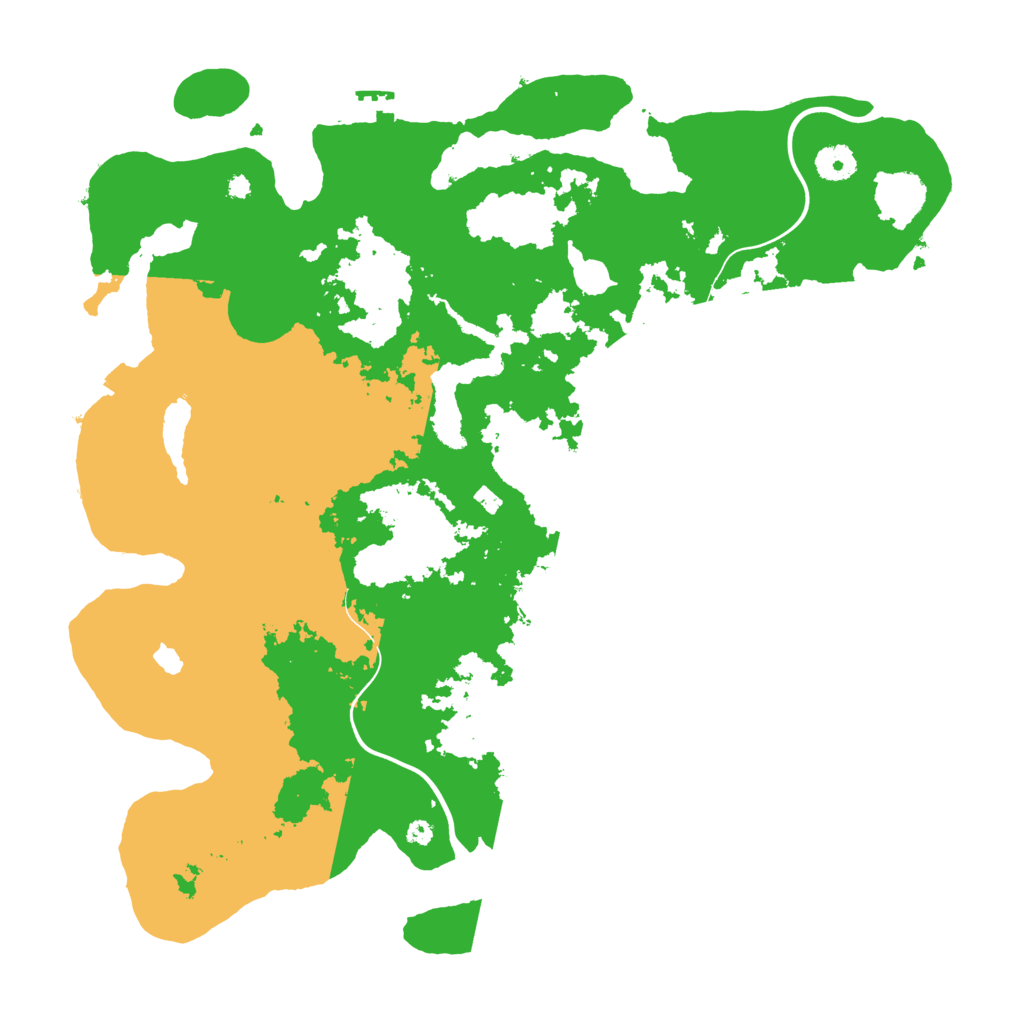 Biome Rust Map: Procedural Map, Size: 4000, Seed: 1327834205