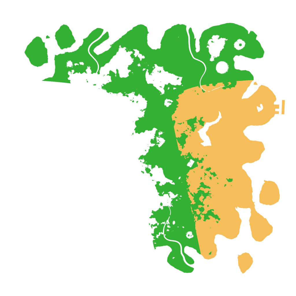 Biome Rust Map: Procedural Map, Size: 4211, Seed: 779699744