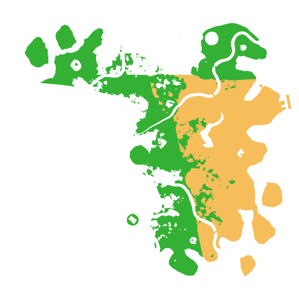 Biome Rust Map: Procedural Map, Size: 4211, Seed: 779699744