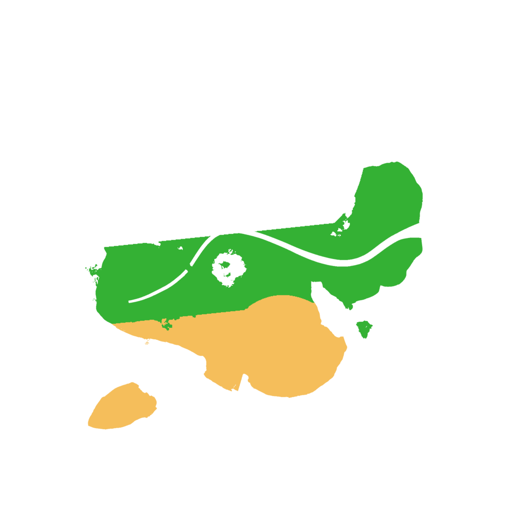 Biome Rust Map: Procedural Map, Size: 1600, Seed: 1627641401