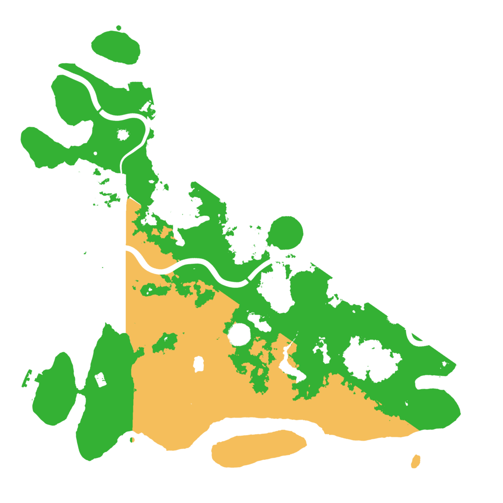 Biome Rust Map: Procedural Map, Size: 4000, Seed: 19939