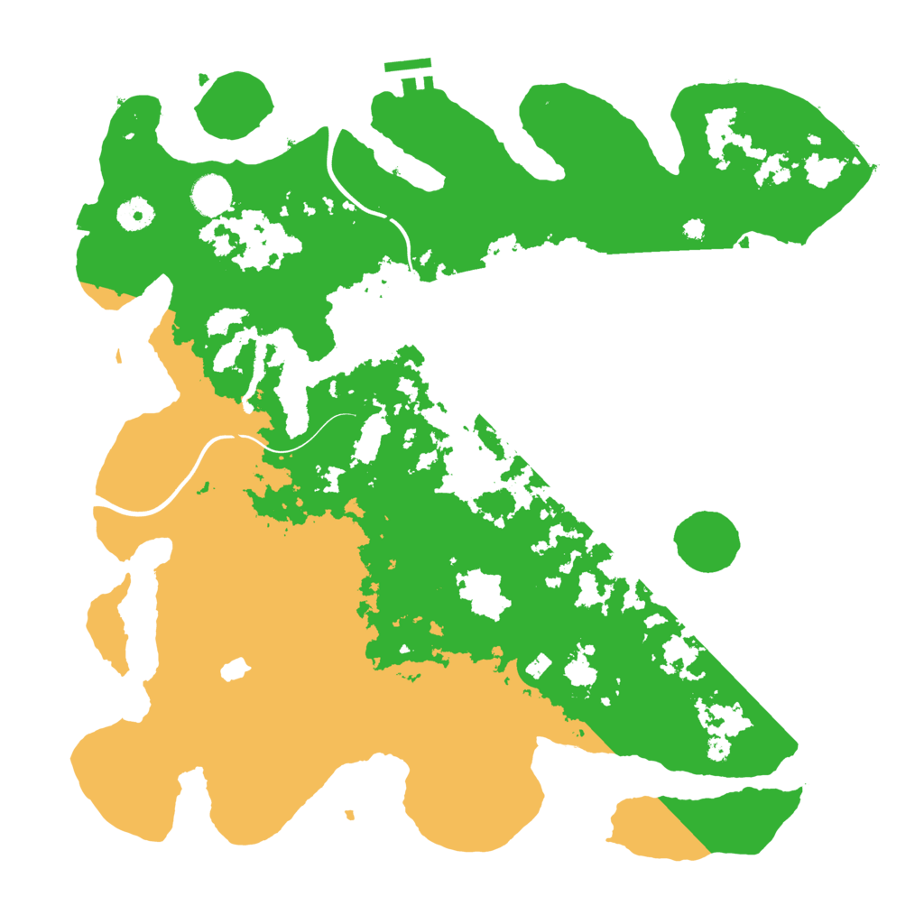 Biome Rust Map: Procedural Map, Size: 4000, Seed: 176071772