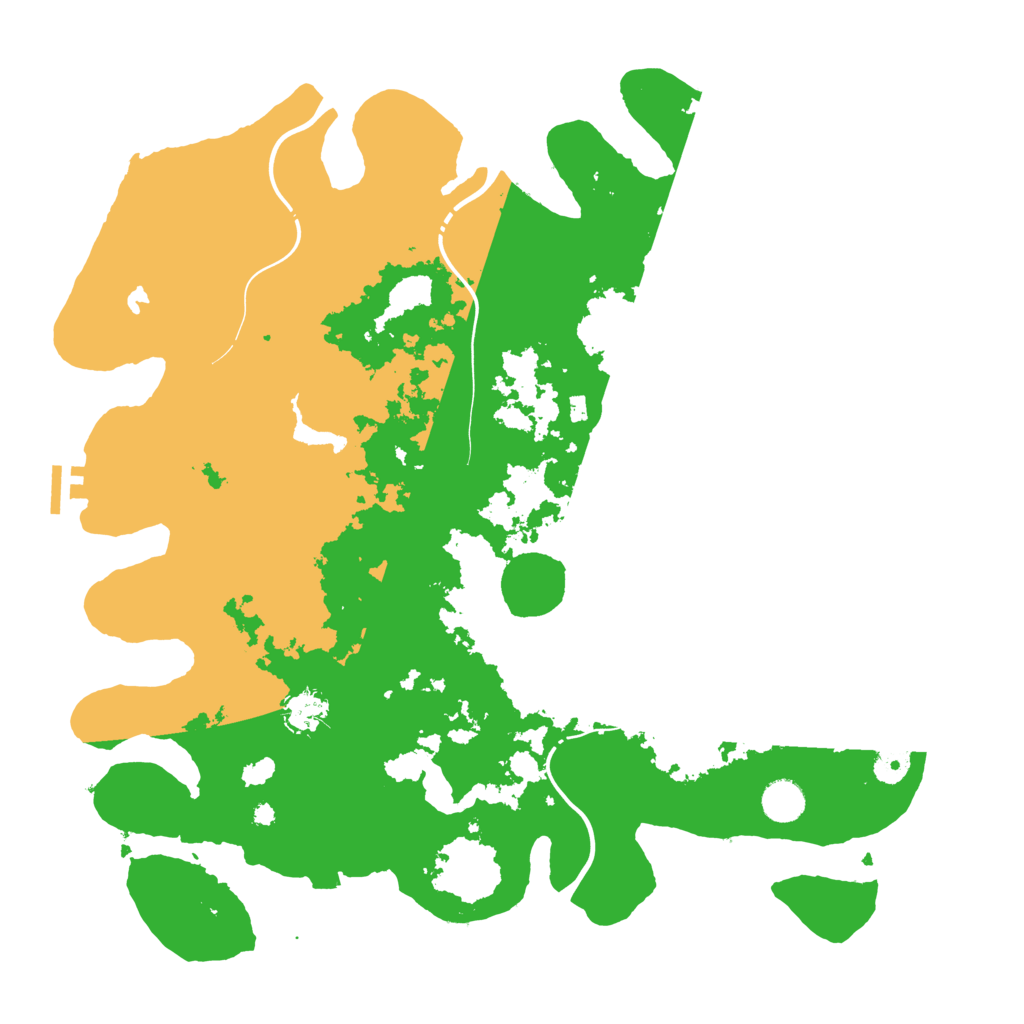 Biome Rust Map: Procedural Map, Size: 4250, Seed: 718844151