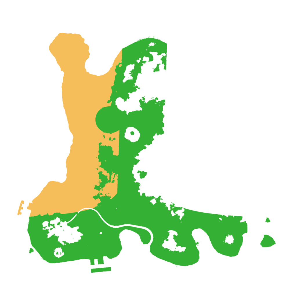 Biome Rust Map: Procedural Map, Size: 3000, Seed: 682269547