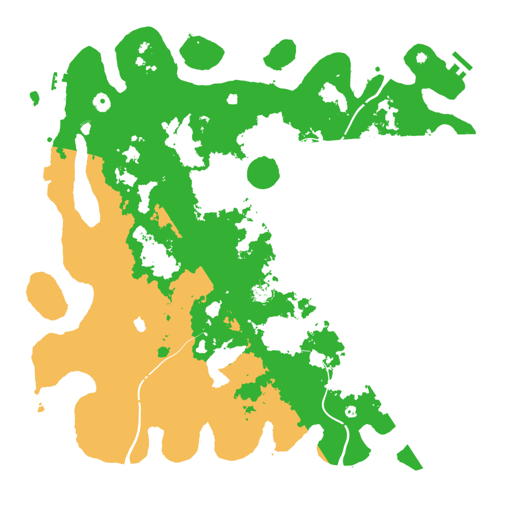 Biome Rust Map: Procedural Map, Size: 4250, Seed: 1205857869