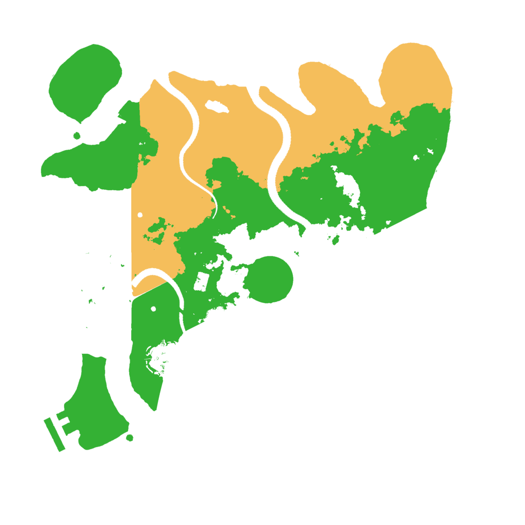 Biome Rust Map: Procedural Map, Size: 3000, Seed: 1924332936