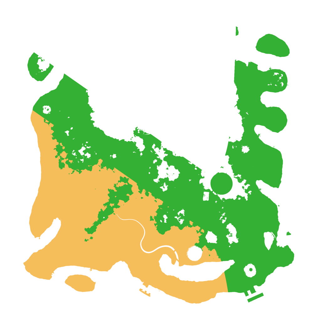 Biome Rust Map: Procedural Map, Size: 3850, Seed: 877899231