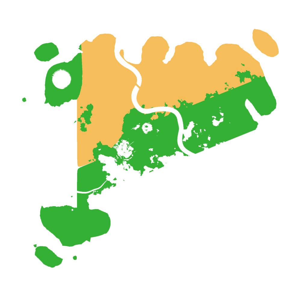 Biome Rust Map: Procedural Map, Size: 3000, Seed: 713