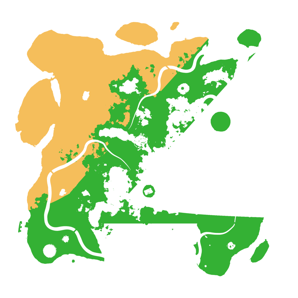Biome Rust Map: Procedural Map, Size: 4000, Seed: 1335629621