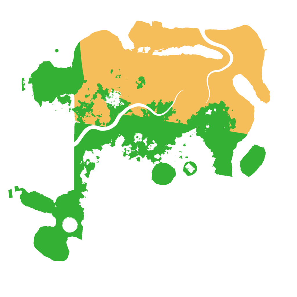 Biome Rust Map: Procedural Map, Size: 3500, Seed: 1526681823
