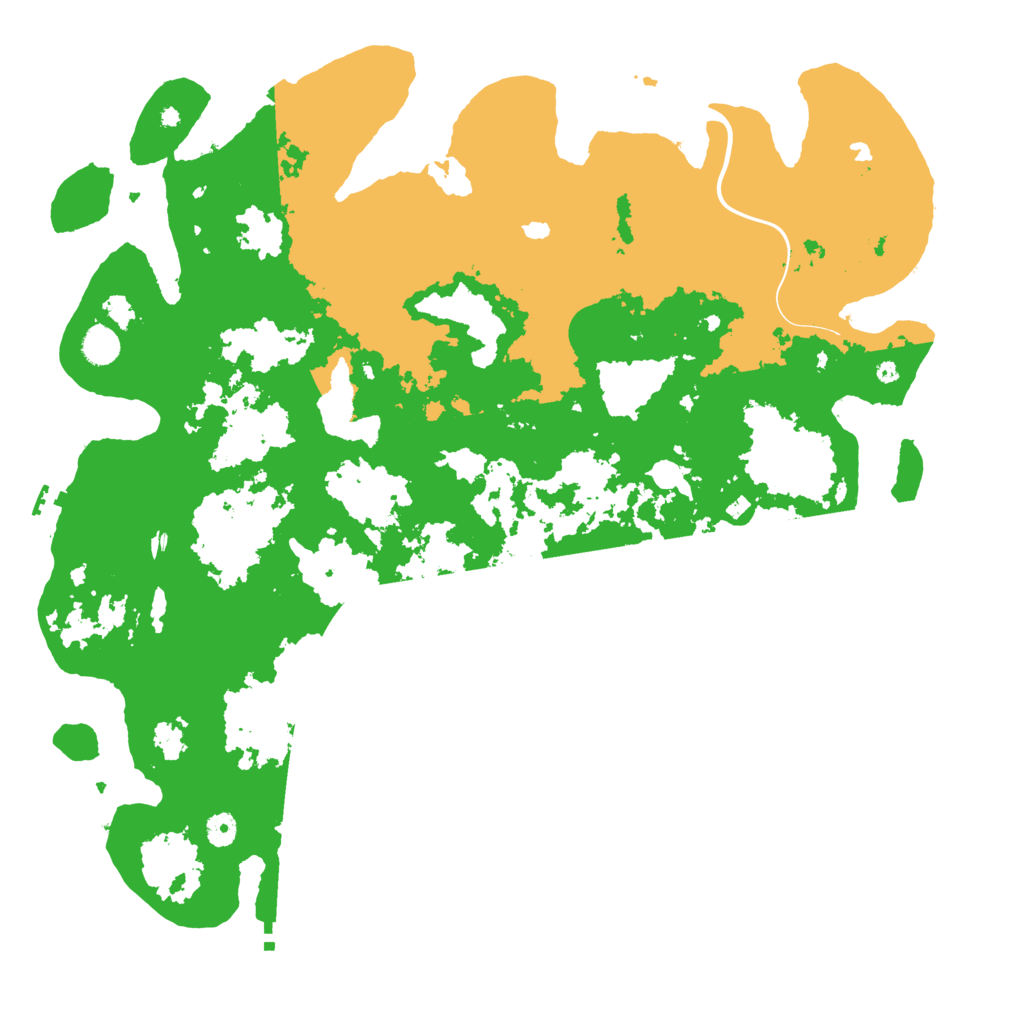 Biome Rust Map: Procedural Map, Size: 4766, Seed: 904444444
