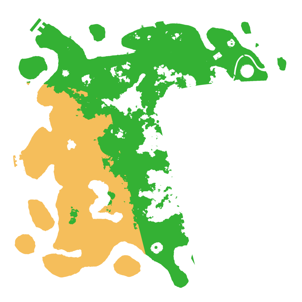 Biome Rust Map: Procedural Map, Size: 4000, Seed: 1976921518