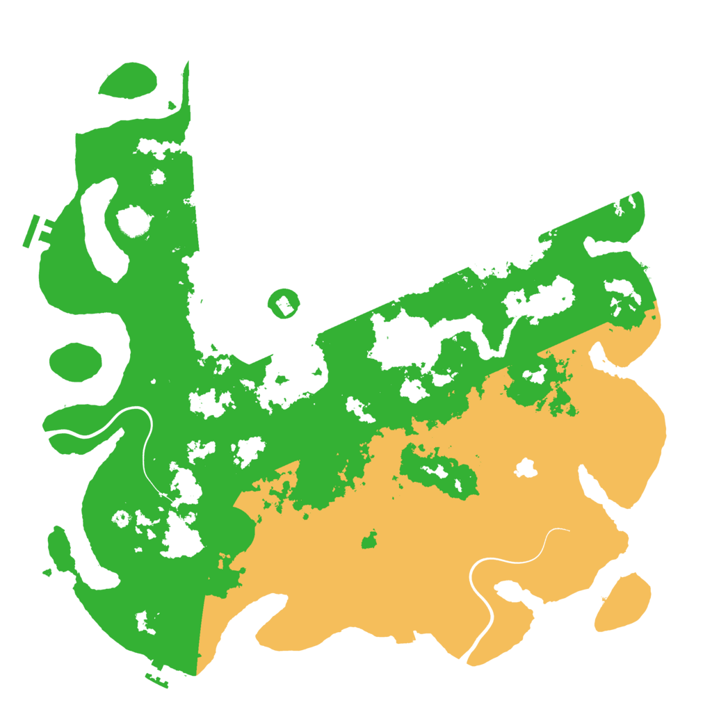 Biome Rust Map: Procedural Map, Size: 4250, Seed: 1813767897