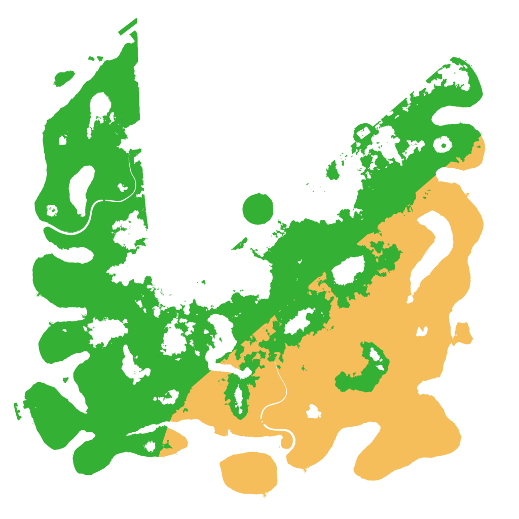 Biome Rust Map: Procedural Map, Size: 4500, Seed: 23241