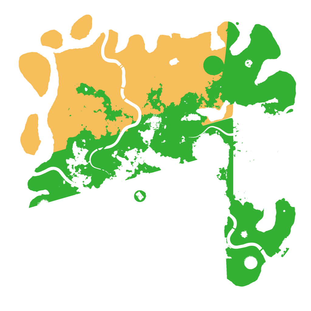 Biome Rust Map: Procedural Map, Size: 4250, Seed: 730016957