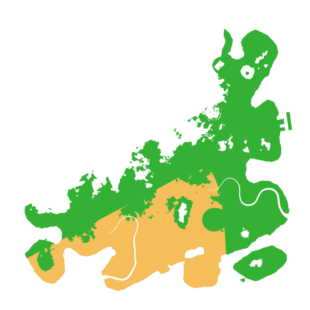Biome Rust Map: Procedural Map, Size: 3500, Seed: 1479341103