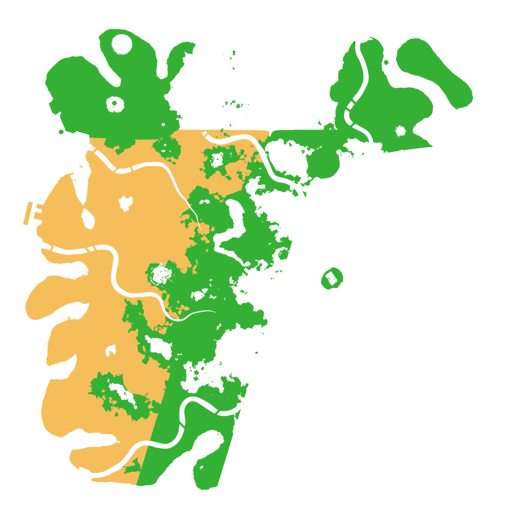 Biome Rust Map: Procedural Map, Size: 4500, Seed: 1314457171