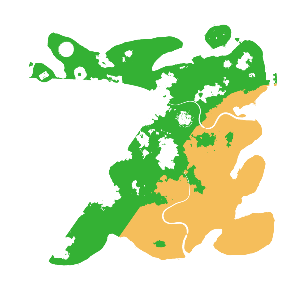 Biome Rust Map: Procedural Map, Size: 3400, Seed: 755466829