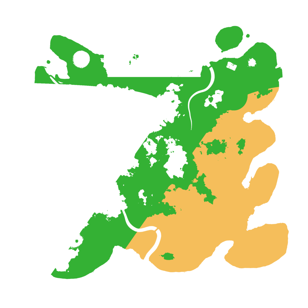 Biome Rust Map: Procedural Map, Size: 3400, Seed: 755466829