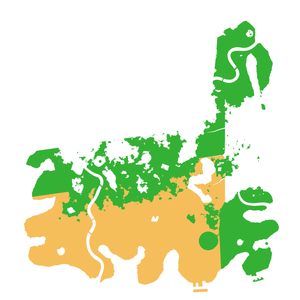 Biome Rust Map: Procedural Map, Size: 4250, Seed: 1177969868