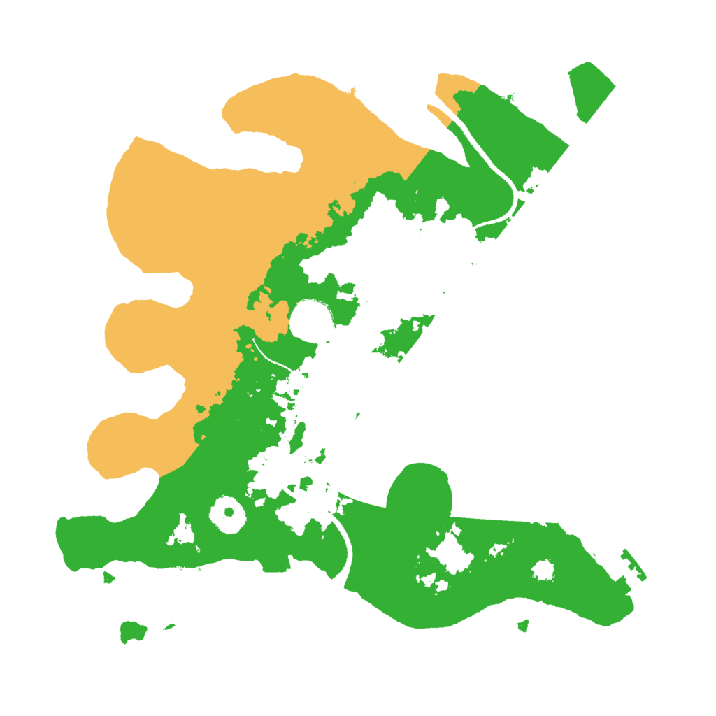 Biome Rust Map: Procedural Map, Size: 3000, Seed: 1078766299