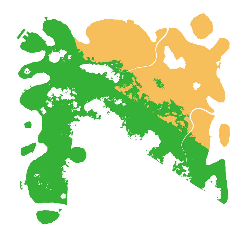 Biome Rust Map: Procedural Map, Size: 4222, Seed: 31102024