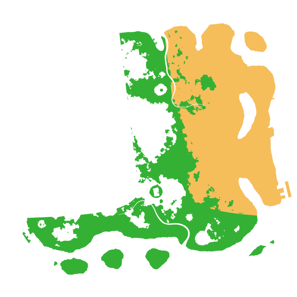 Biome Rust Map: Procedural Map, Size: 3750, Seed: 1548643885