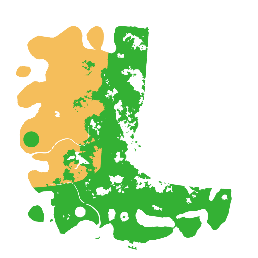 Biome Rust Map: Procedural Map, Size: 4300, Seed: 1188479499