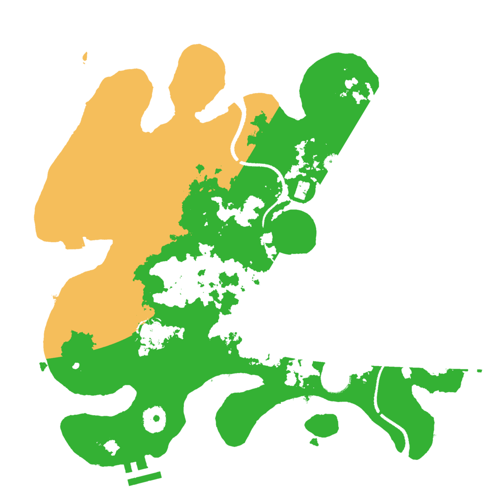 Biome Rust Map: Procedural Map, Size: 3000, Seed: 1324315