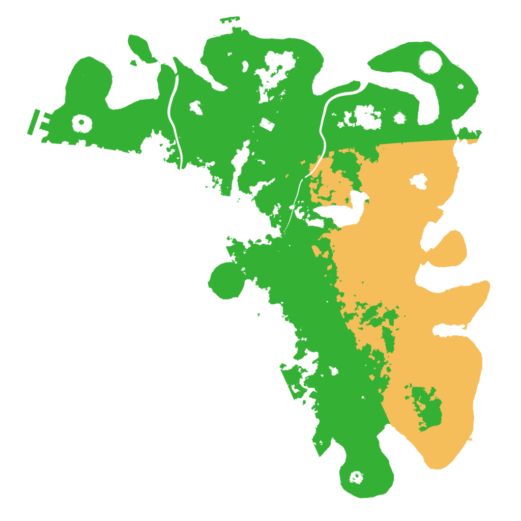 Biome Rust Map: Procedural Map, Size: 4000, Seed: 647303662