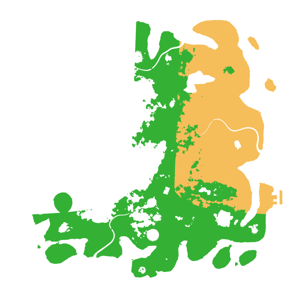 Biome Rust Map: Procedural Map, Size: 4250, Seed: 453680