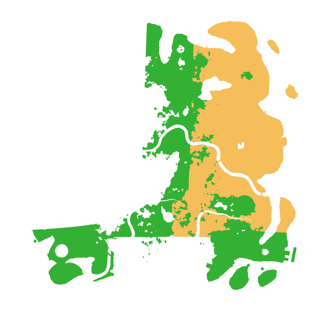 Biome Rust Map: Procedural Map, Size: 4250, Seed: 453680