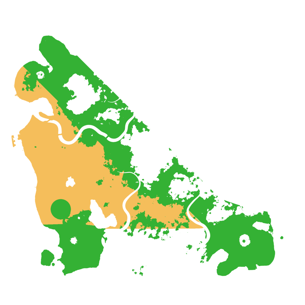 Biome Rust Map: Procedural Map, Size: 4000, Seed: 1190512296