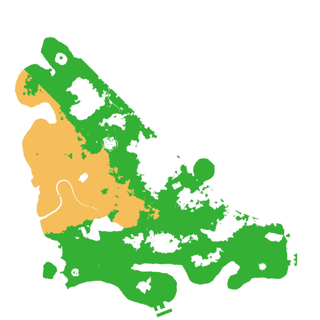 Biome Rust Map: Procedural Map, Size: 4000, Seed: 1190512296