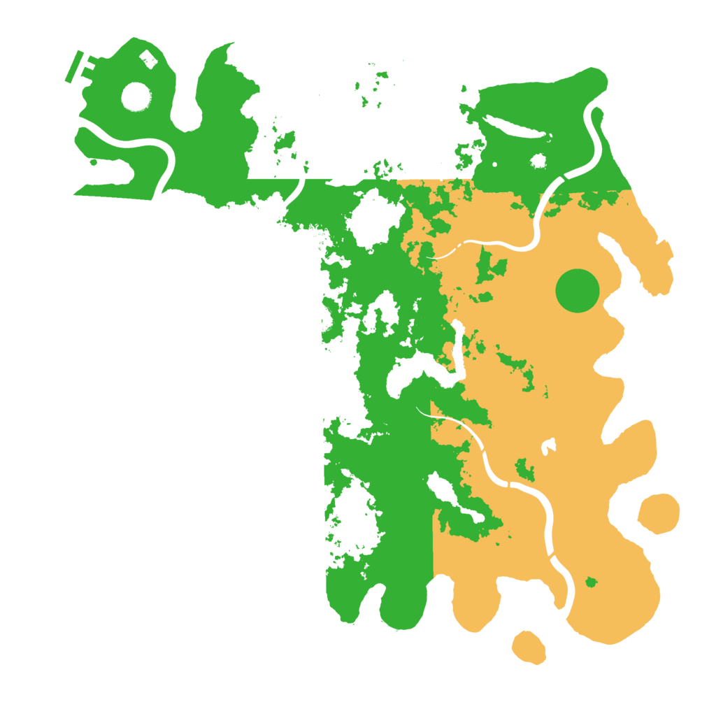 Biome Rust Map: Procedural Map, Size: 4300, Seed: 1504509316