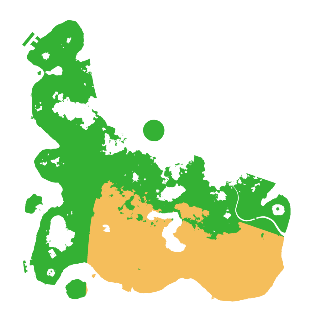 Biome Rust Map: Procedural Map, Size: 4000, Seed: 1847433347