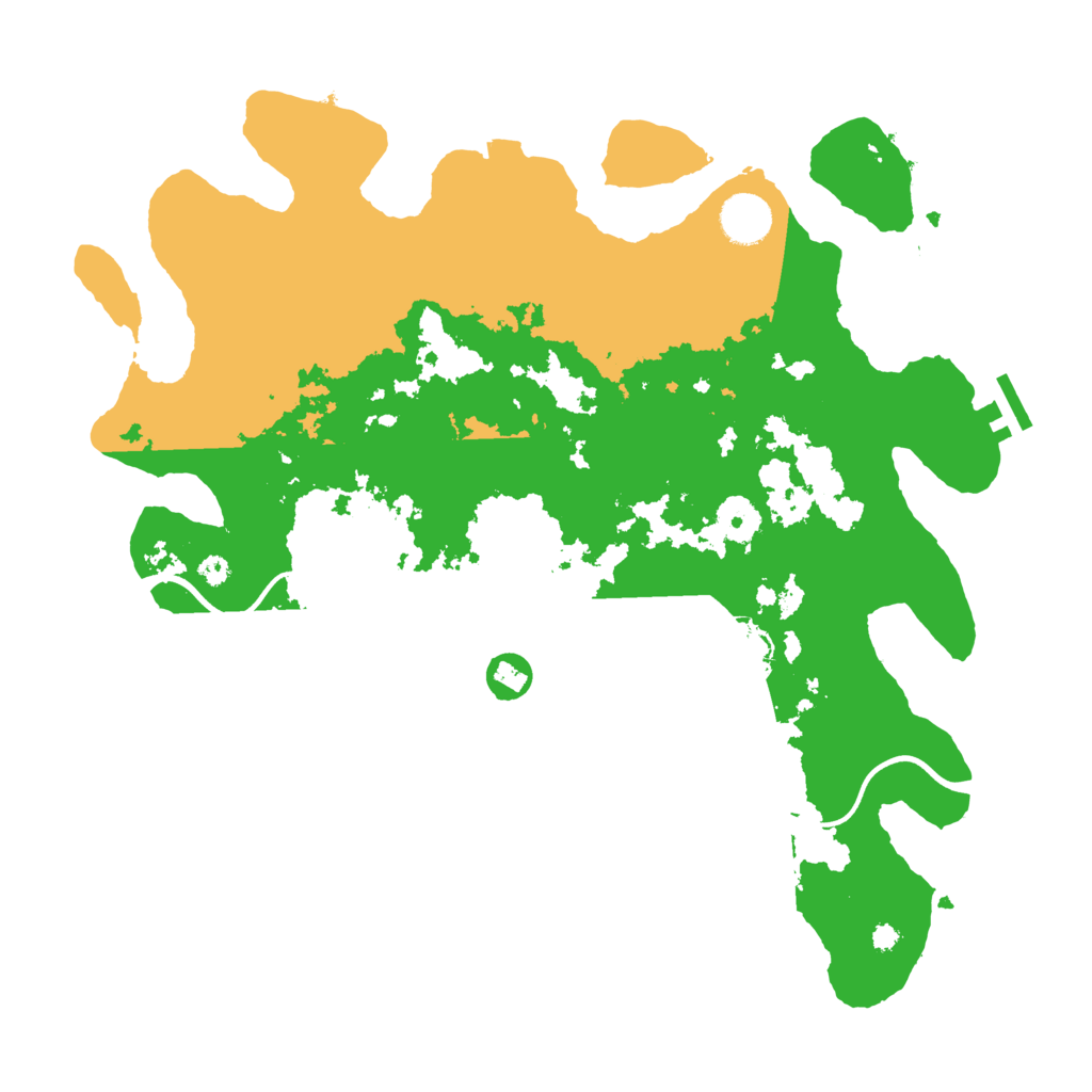 Biome Rust Map: Procedural Map, Size: 3750, Seed: 289816819